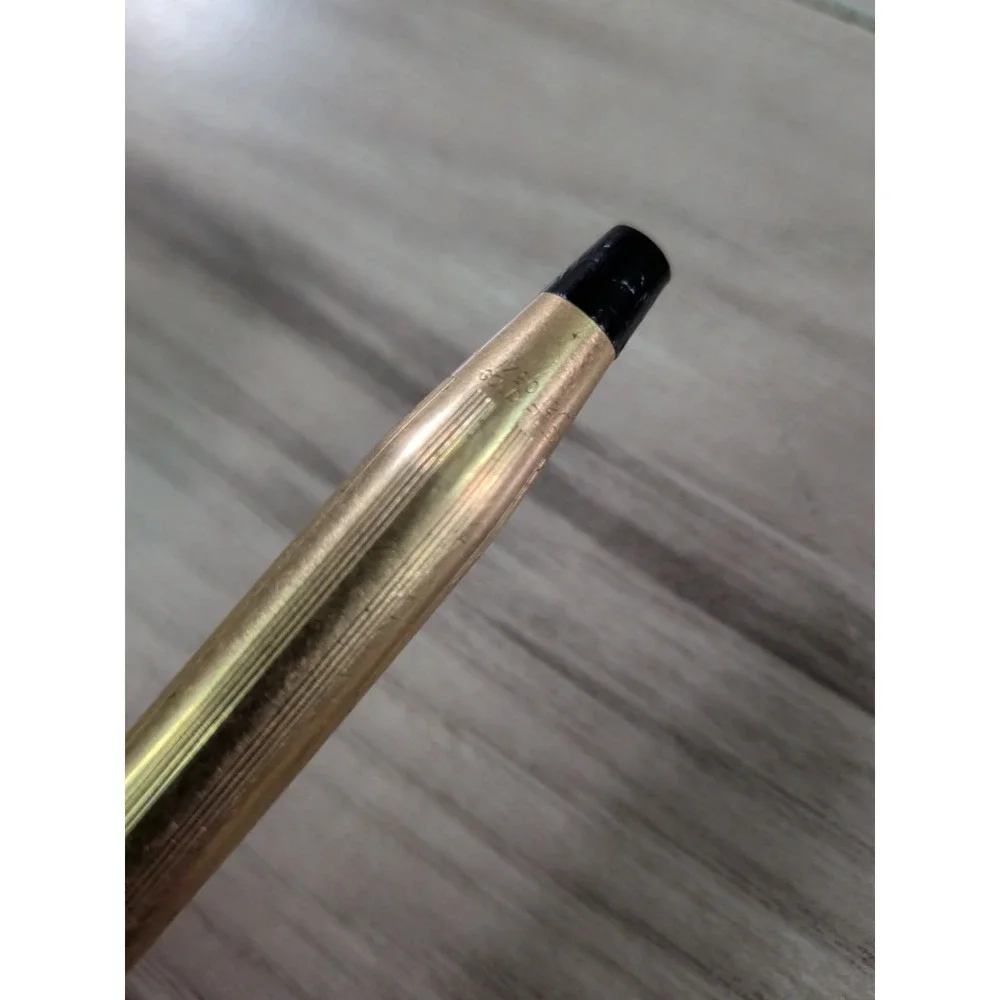 Vintage Cross Mechanical Pencil 1/20 12 KT Gold Filled Made In USA ( WORKING )